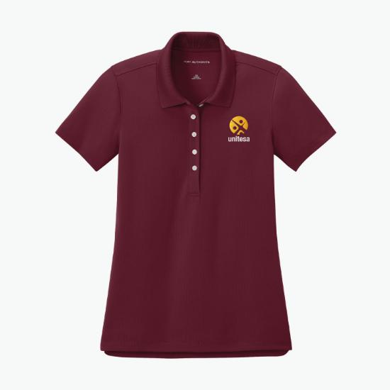 Port Authority Dry Zone Stain-Release Grid Polo - Women's