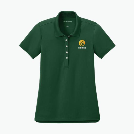 Port Authority Dry Zone Stain-Release Grid Polo - Women's
