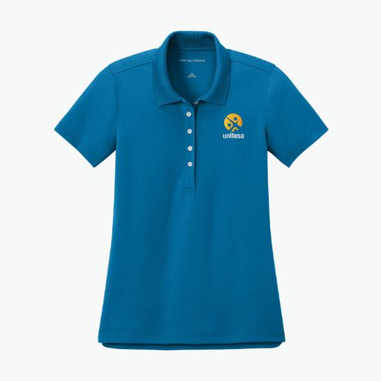 Port Authority Dry Zone Stain-Release Grid Polo - Women's