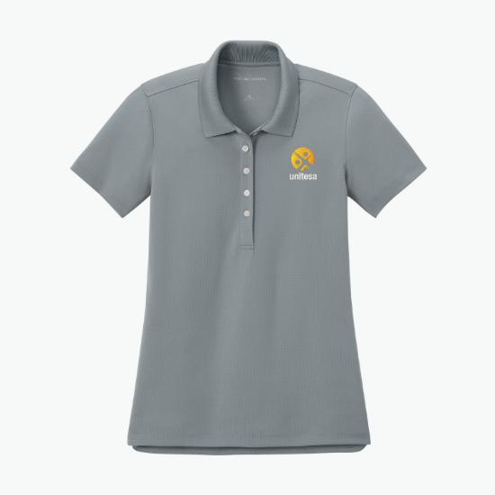 Port Authority Dry Zone Stain-Release Grid Polo - Women's