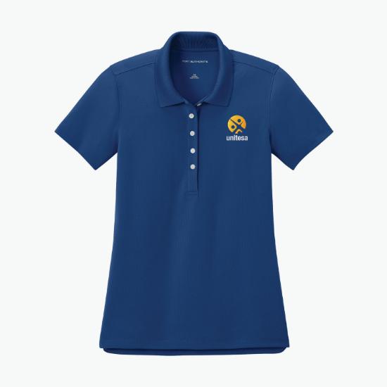 Port Authority Dry Zone Stain-Release Grid Polo - Women's