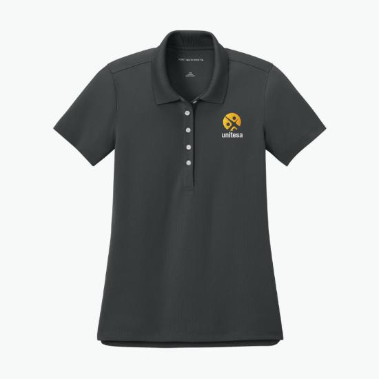 Port Authority Dry Zone Stain-Release Grid Polo - Women's