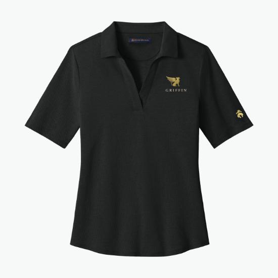 Brooks Brothers Pinpoint Pique Polo - Women's