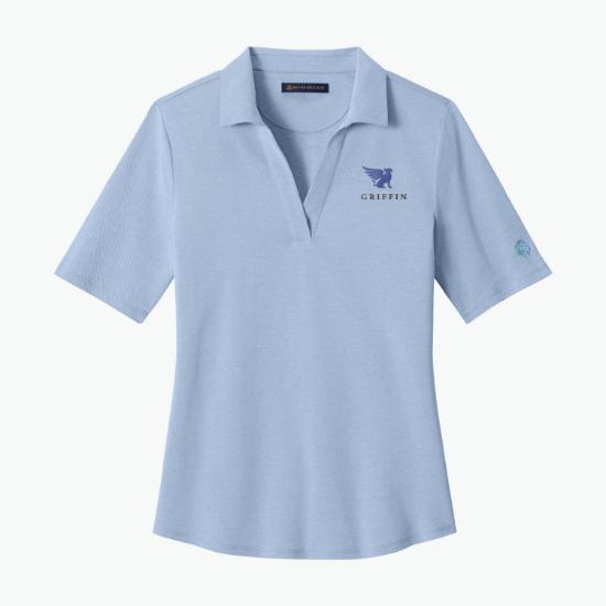 Brooks Brothers Pinpoint Pique Polo - Women's