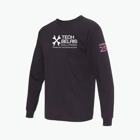 America250™  USA Made Bayside Long Sleeve T-Shirt