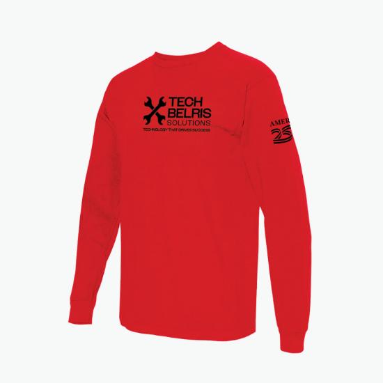 America250™  USA Made Bayside Long Sleeve T-Shirt