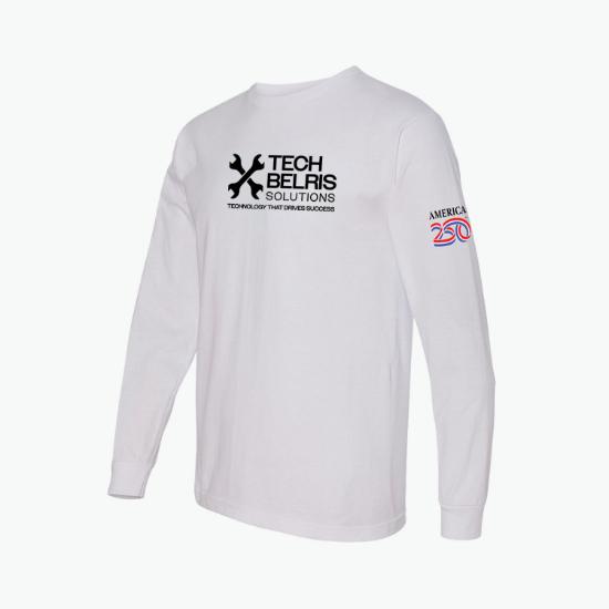 America250™  USA Made Bayside Long Sleeve T-Shirt