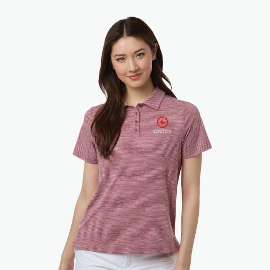 Relay Heathered Stripe Polo - Women's