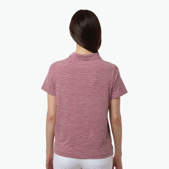 Relay Heathered Stripe Polo - Women's