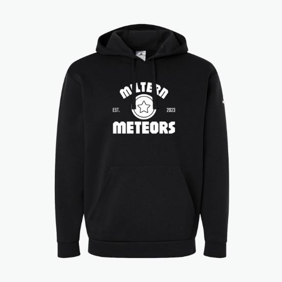 Adidas Fleece Hooded Sweatshirt - Silkscreened
