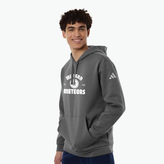 Adidas Fleece Hooded Sweatshirt - Silkscreened