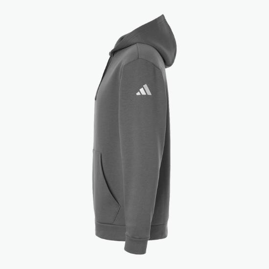 Adidas Fleece Hooded Sweatshirt - Silkscreened
