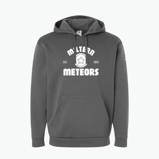 Adidas Fleece Hooded Sweatshirt - Silkscreened