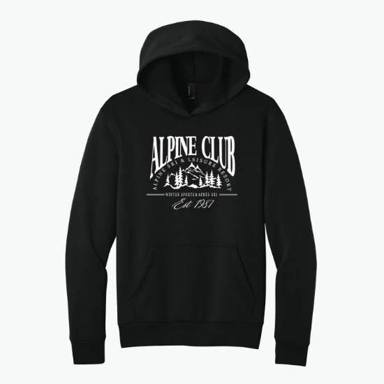 Port & Co Easy Fleece Hooded Sweatshirt - Silkscreened