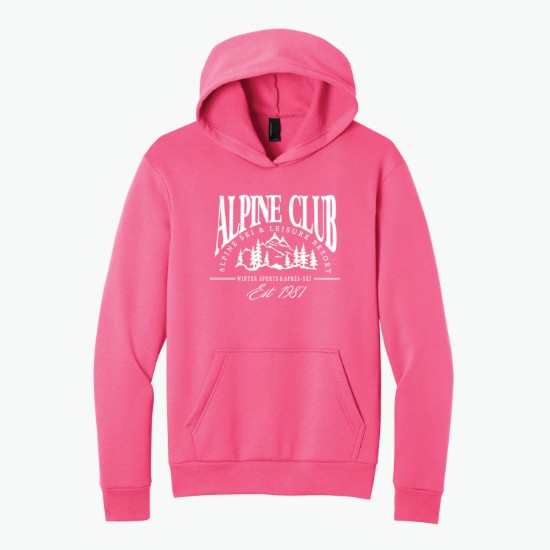 Port & Co Easy Fleece Hooded Sweatshirt - Silkscreened