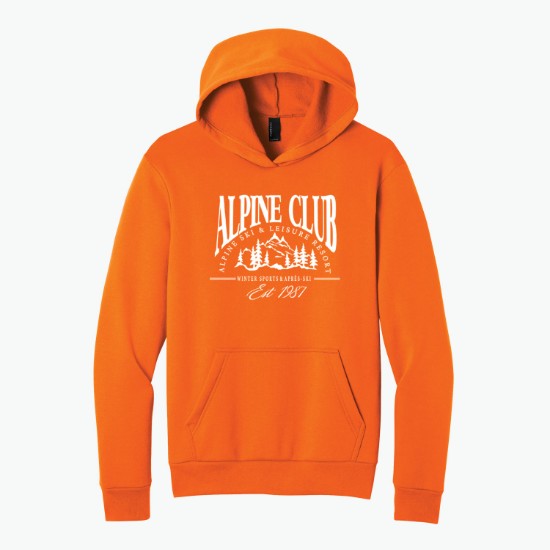 Port & Co Easy Fleece Hooded Sweatshirt - Silkscreened
