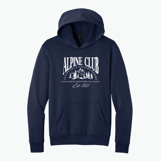 Port & Co Easy Fleece Hooded Sweatshirt - Silkscreened