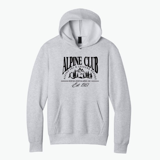 Port & Co Easy Fleece Hooded Sweatshirt - Silkscreened