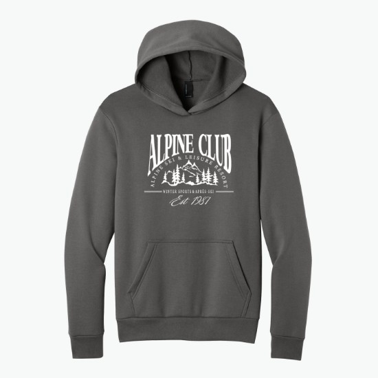 Port & Co Easy Fleece Hooded Sweatshirt - Silkscreened