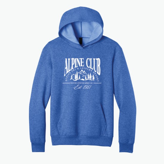 Port & Co Easy Fleece Hooded Sweatshirt - Silkscreened