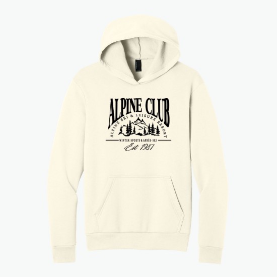 Port & Co Easy Fleece Hooded Sweatshirt - Silkscreened