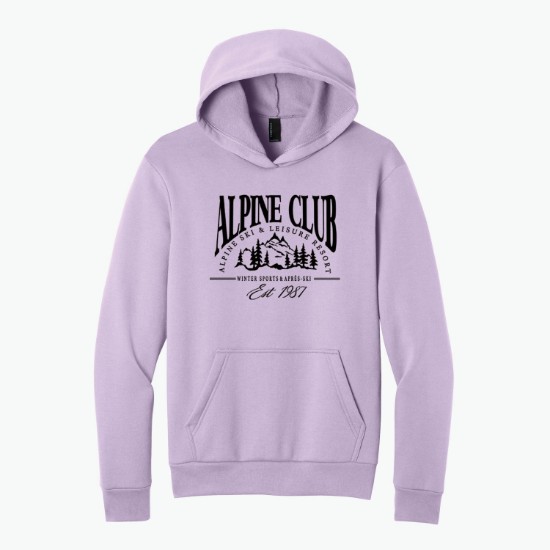 Port & Co Easy Fleece Hooded Sweatshirt - Silkscreened