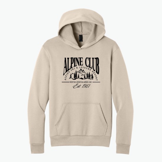 Port & Co Easy Fleece Hooded Sweatshirt - Silkscreened