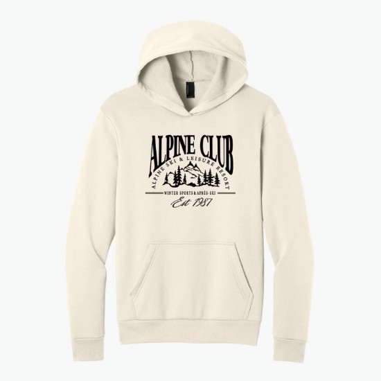 Port & Co Easy Fleece Hooded Sweatshirt - Silkscreened