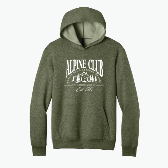 Port & Co Easy Fleece Hooded Sweatshirt - Silkscreened