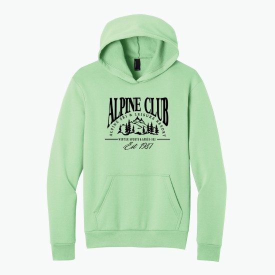 Port & Co Easy Fleece Hooded Sweatshirt - Silkscreened