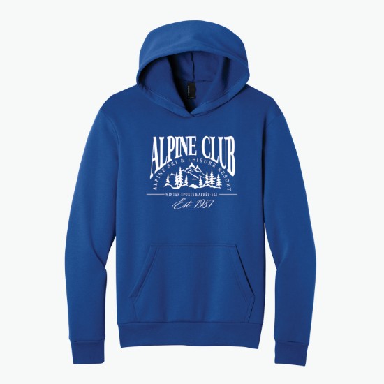 Port & Co Easy Fleece Hooded Sweatshirt - Silkscreened