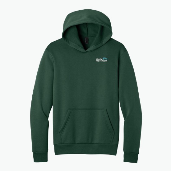 Port & Co Easy Fleece Hooded Sweatshirt - Embroidered