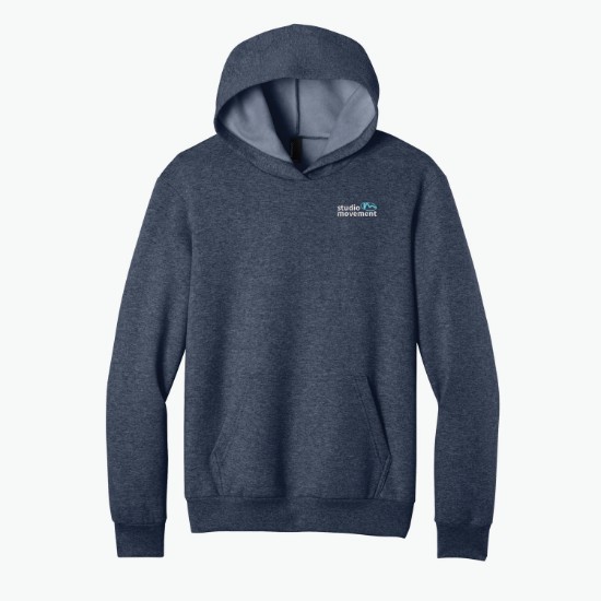 Port & Co Easy Fleece Hooded Sweatshirt - Embroidered