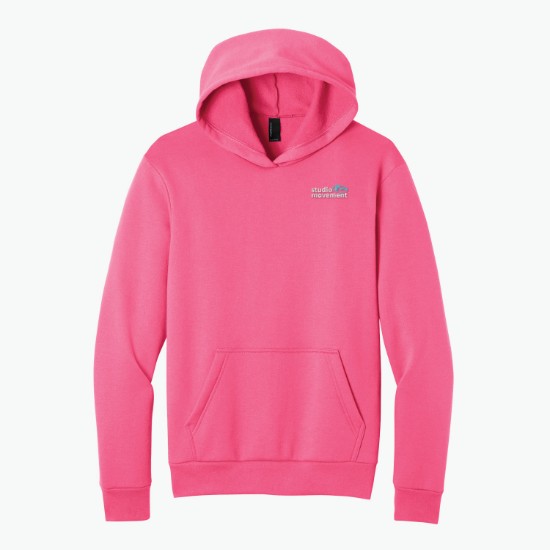 Port & Co Easy Fleece Hooded Sweatshirt - Embroidered