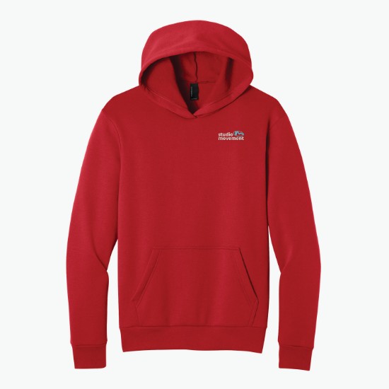 Port & Co Easy Fleece Hooded Sweatshirt - Embroidered