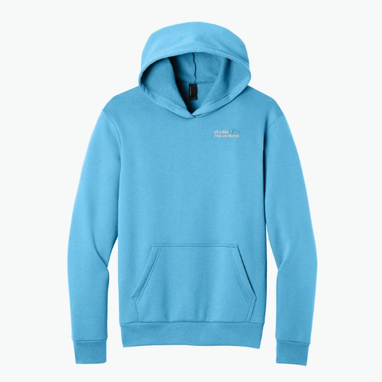 Port & Co Easy Fleece Hooded Sweatshirt - Embroidered