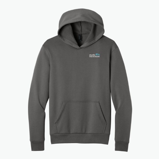 Port & Co Easy Fleece Hooded Sweatshirt - Embroidered