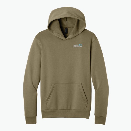 Port & Co Easy Fleece Hooded Sweatshirt - Embroidered