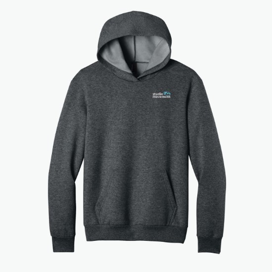 Port & Co Easy Fleece Hooded Sweatshirt - Embroidered