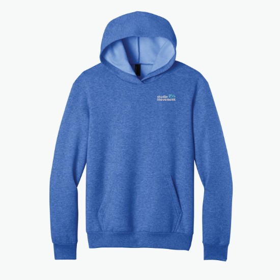 Port & Co Easy Fleece Hooded Sweatshirt - Embroidered