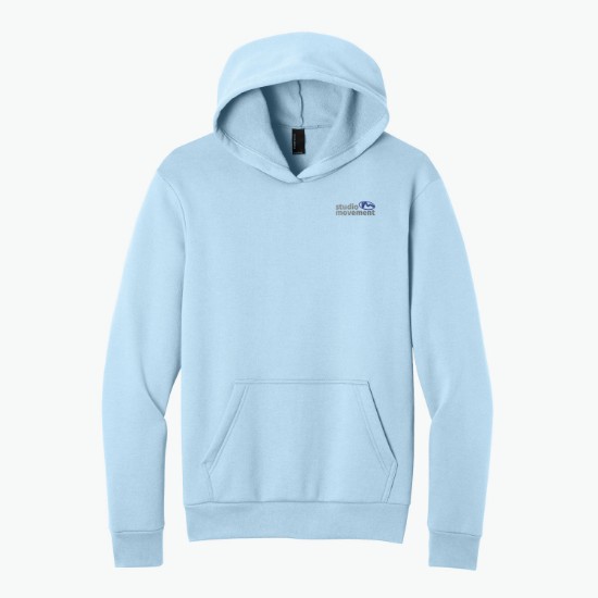 Port & Co Easy Fleece Hooded Sweatshirt - Embroidered