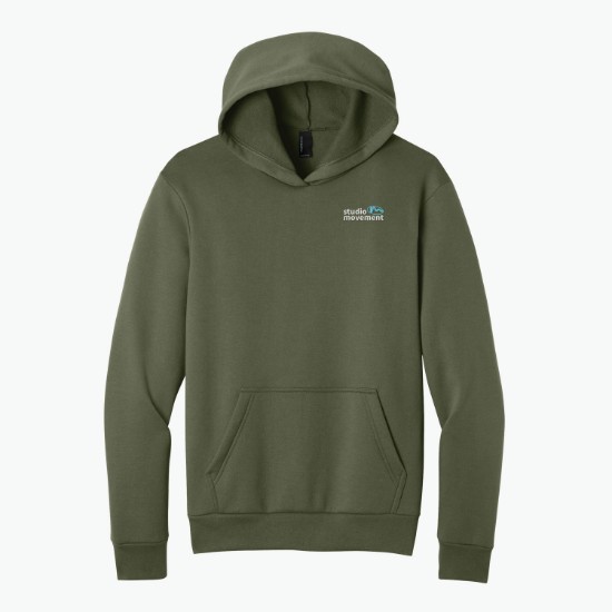 Port & Co Easy Fleece Hooded Sweatshirt - Embroidered