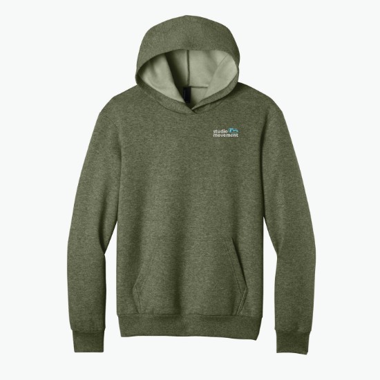 Port & Co Easy Fleece Hooded Sweatshirt - Embroidered
