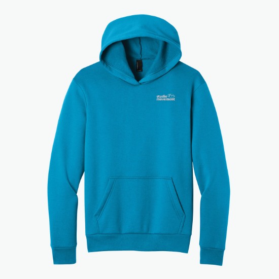 Port & Co Easy Fleece Hooded Sweatshirt - Embroidered