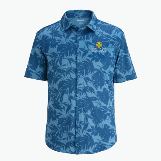 Edwards Garment Mini Pique Camp Shirt