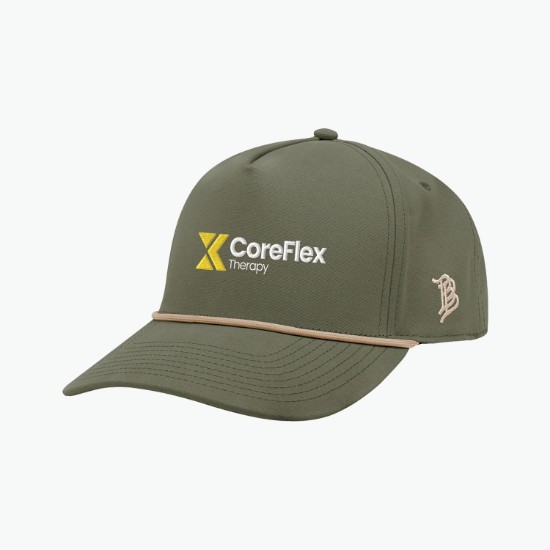 Branded Bills Bare Curved Canvas Rope Cap