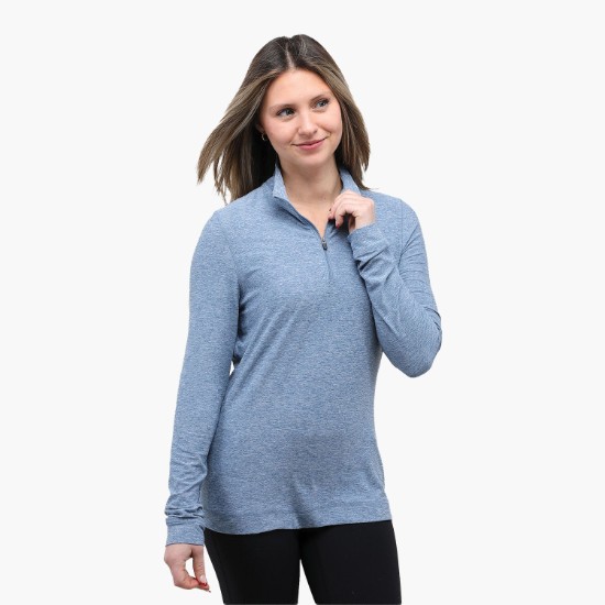 Wellable Knit 1/4 Zip Pullover - Women's - 24-Hour Production