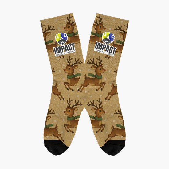 Holiday Print Socks