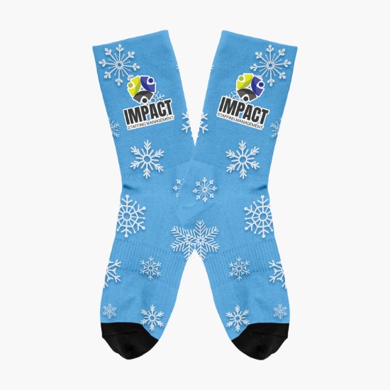 Holiday Print Socks