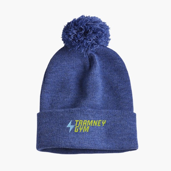 Sportsman Pom Pom Cuffed Beanie